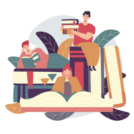 design-people-reading-designed by freepik.com