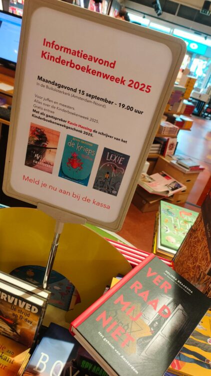 Informatieavond Kinderboekenweek 2025 en Verraad Mij Niet