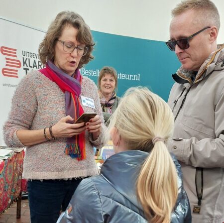 Melinda Braaksma op de Kinderboekenbeurs in Gouda