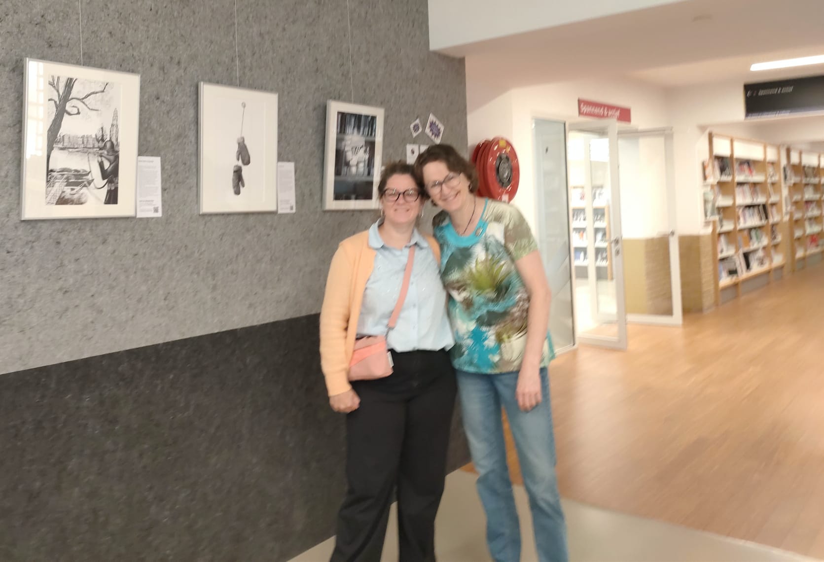 Verraad Mij Niet expositie Cecile Reijnders en Melinda Braaksma, expositie gaat verder om de hoek